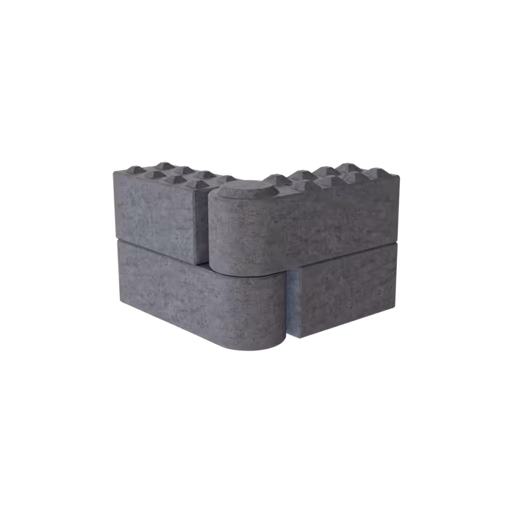 Blocuri din beton tip LEGO – R