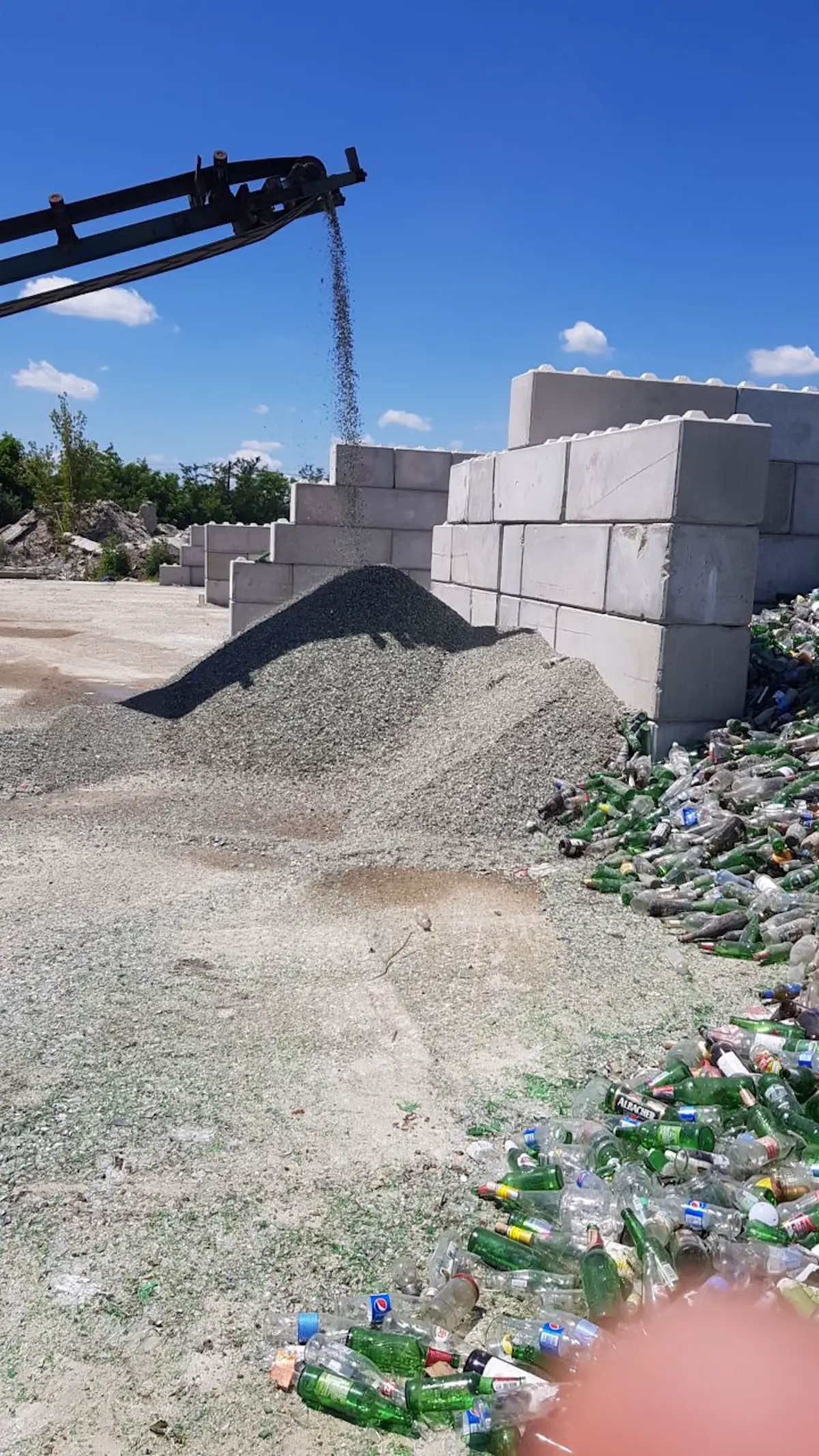 Reciclare sticla